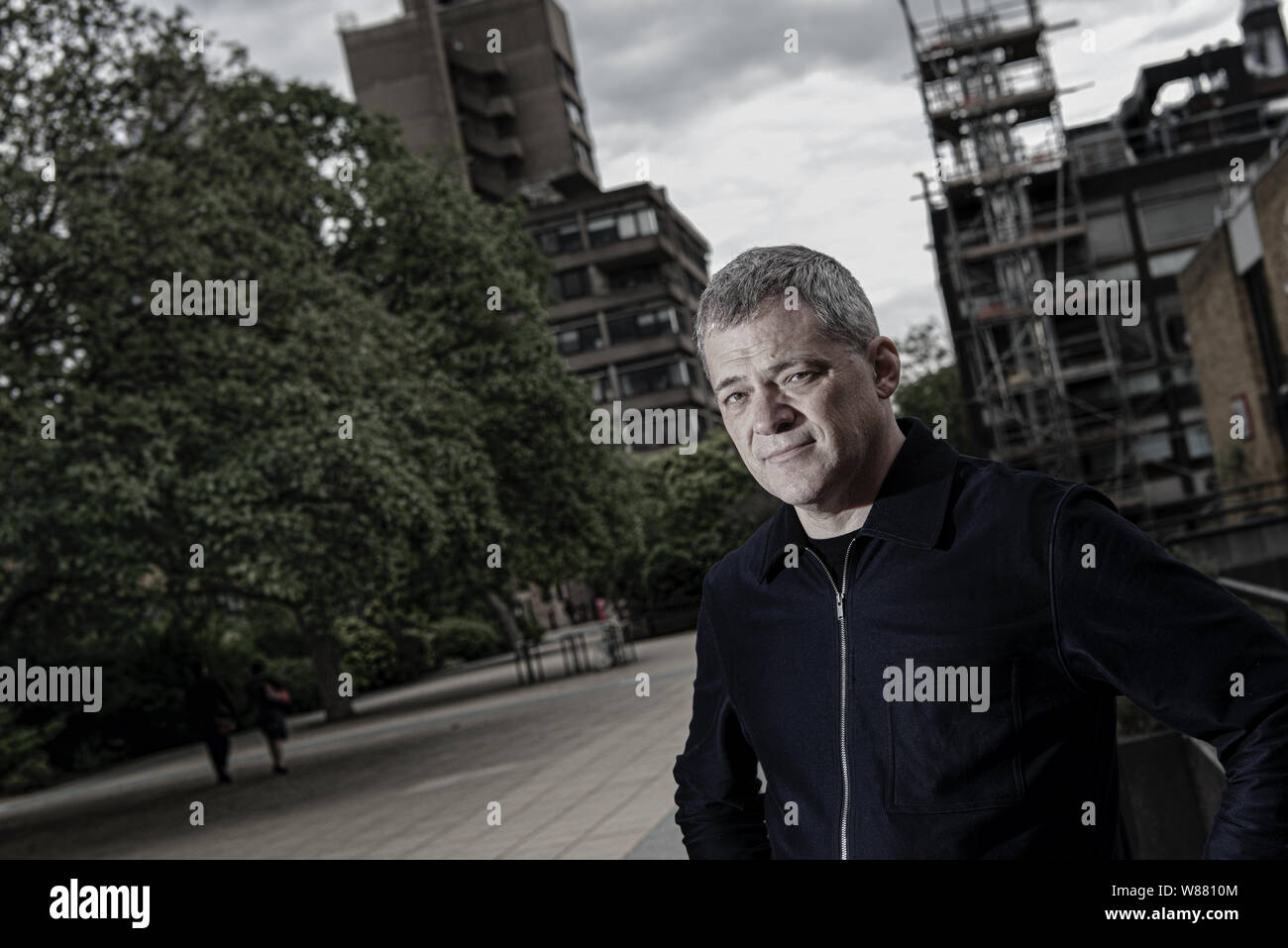 John Palmesino, architect and urbanist photographed at Leicester University Stock Photo