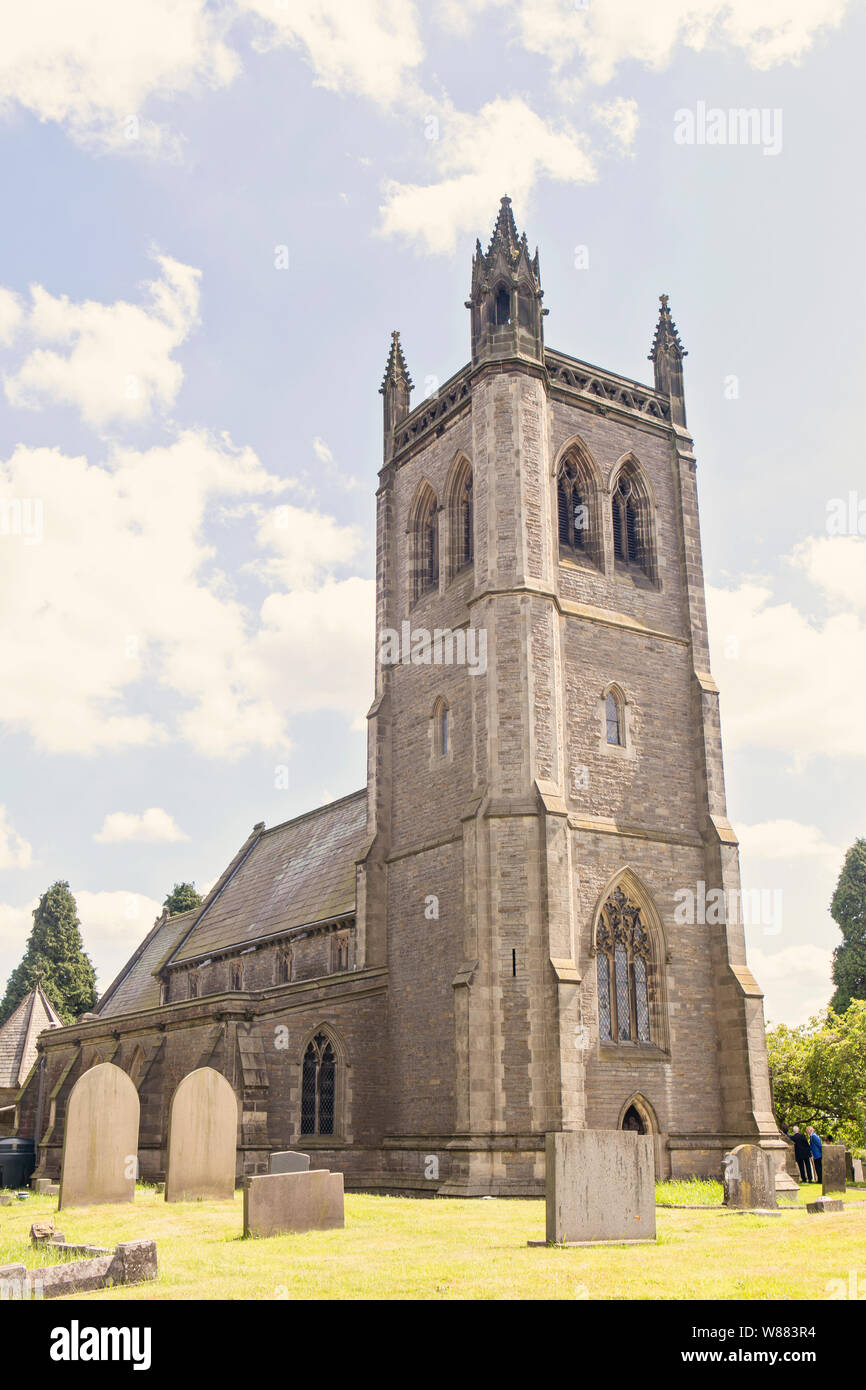 English Church Stock Photo - Alamy