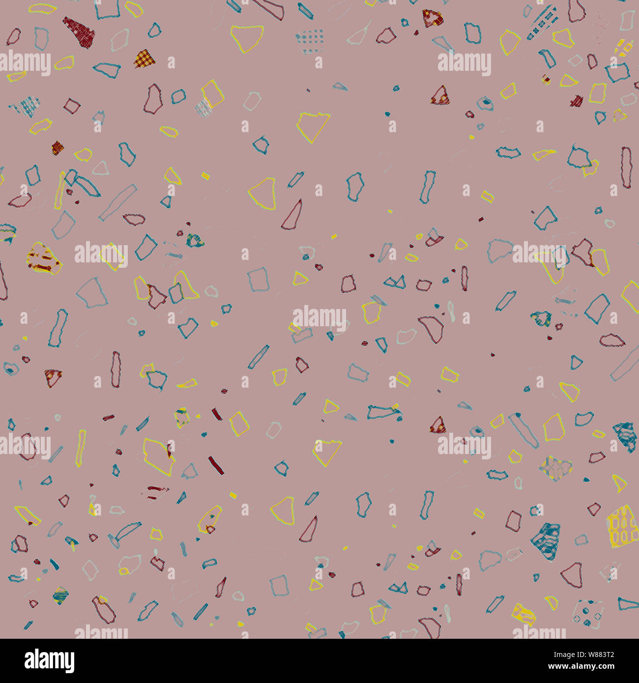 Background image with small multi-colored abstract pattern Stock Photo