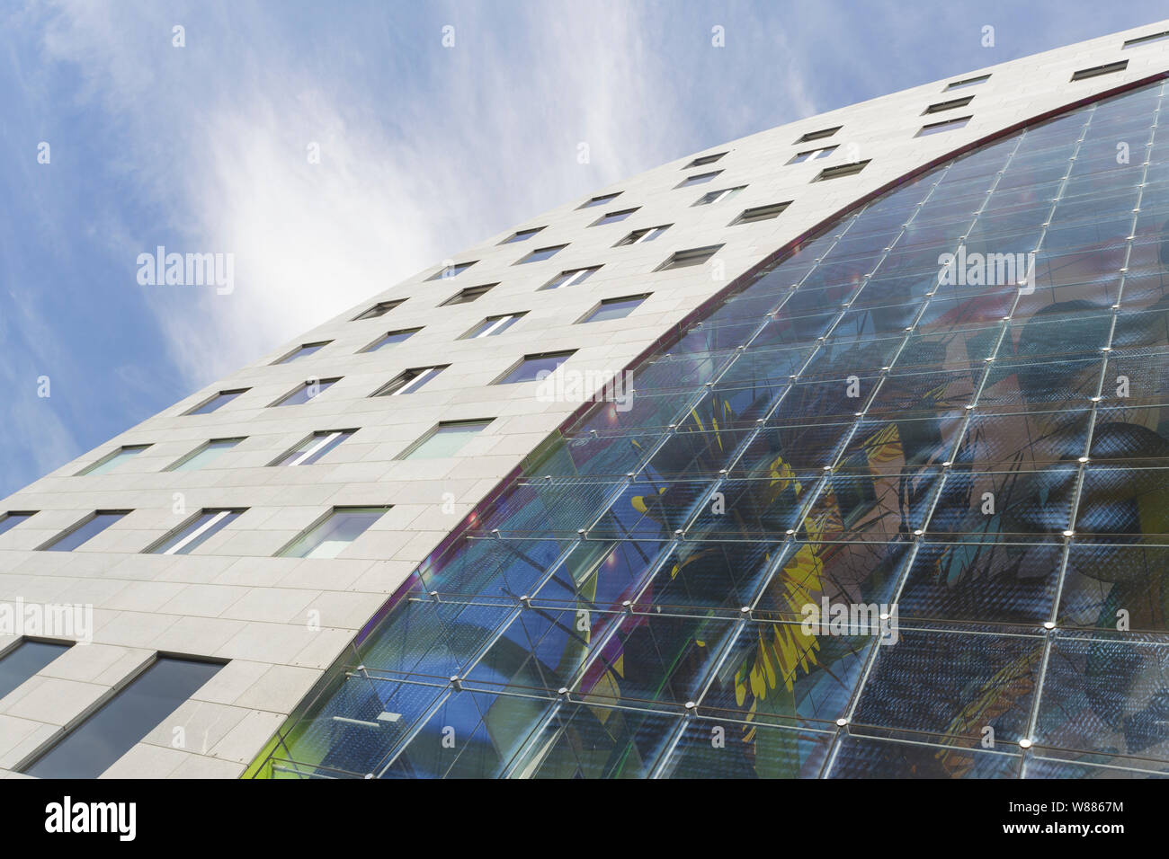 Markthal Market Hall in Rotterdam, the Netherlands. Stock Photo