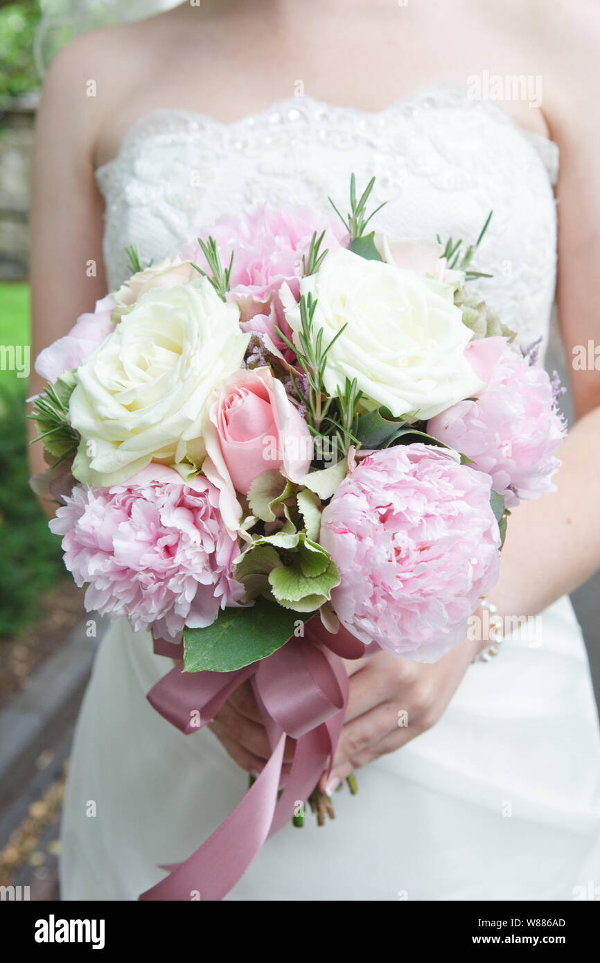 Wedding Floral Bouquet Stock Photo Alamy