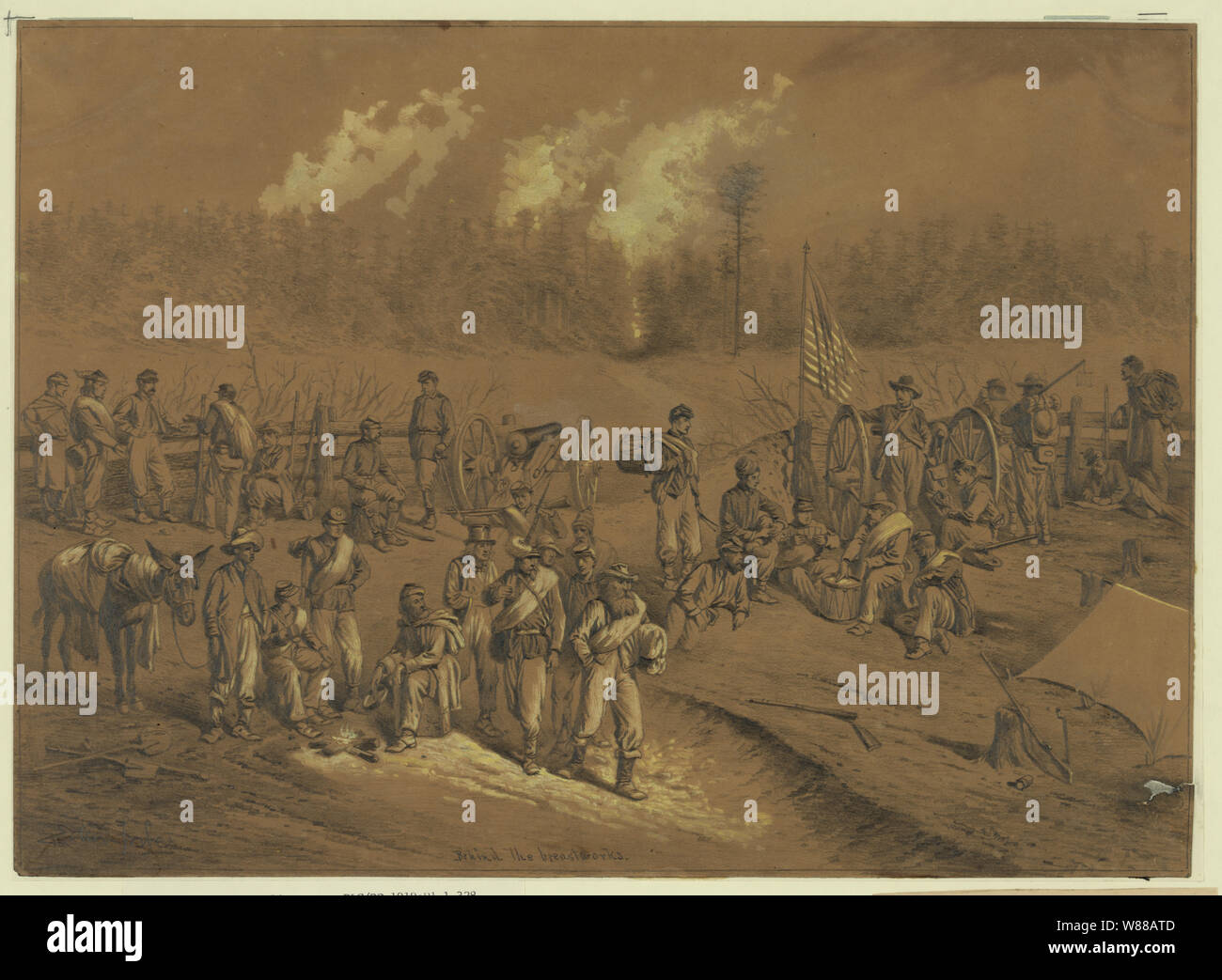A lull in the fight Stock Photo - Alamy