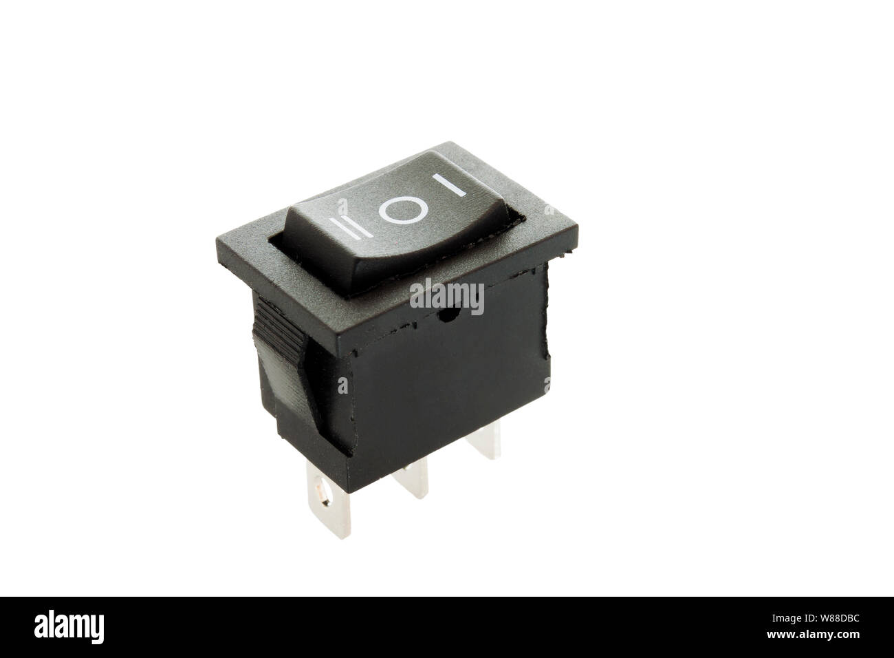 Isolated Toggle Switch Stock Photo Alamy