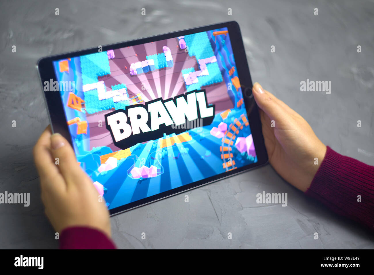 Supercell Game High Resolution Stock Photography And Images Alamy - brawl stars sur ios