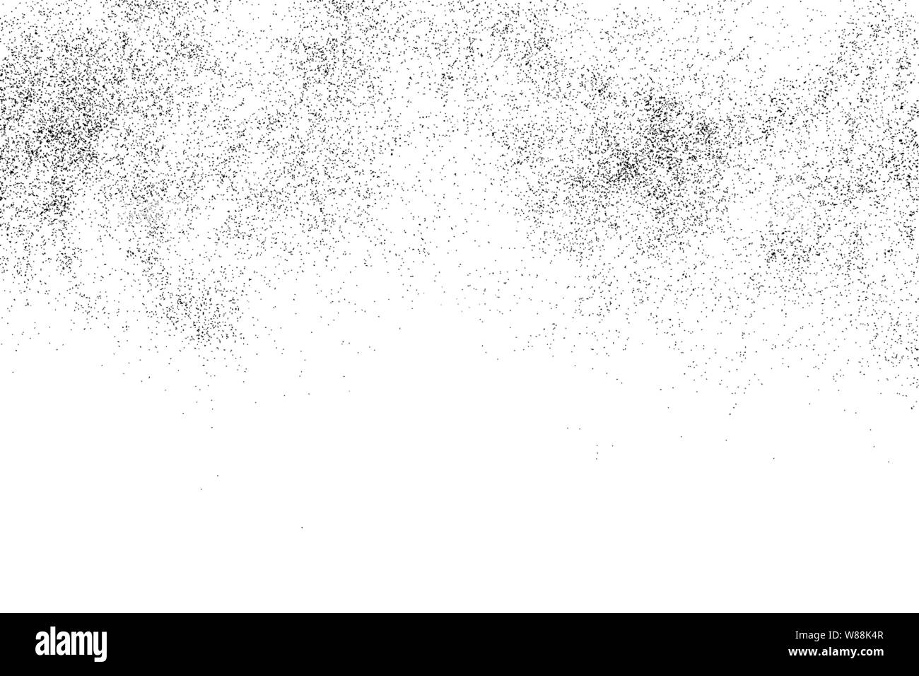 Black grainy texture isolated on white background. Grunge design ...
