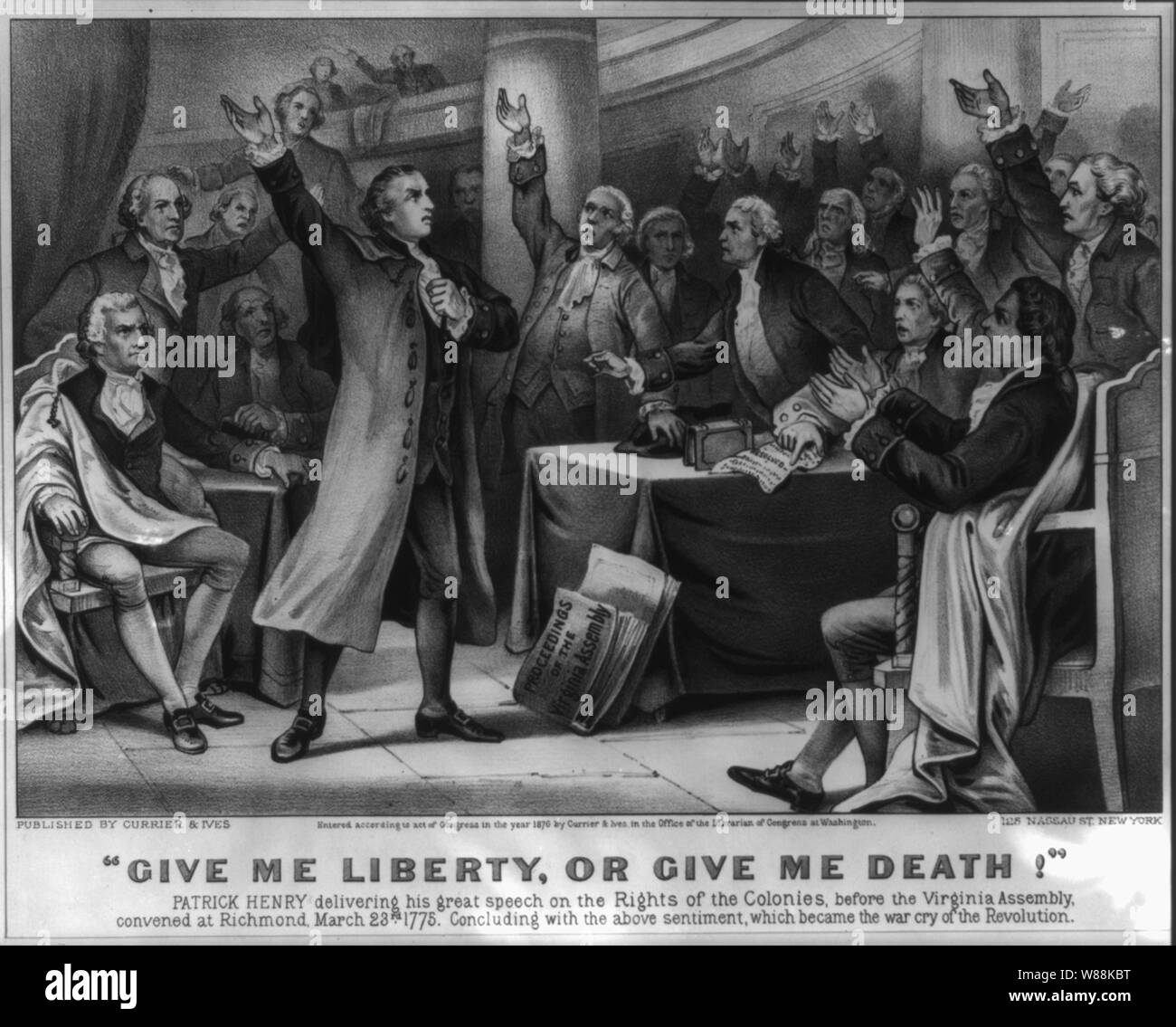 give me liberty give me death