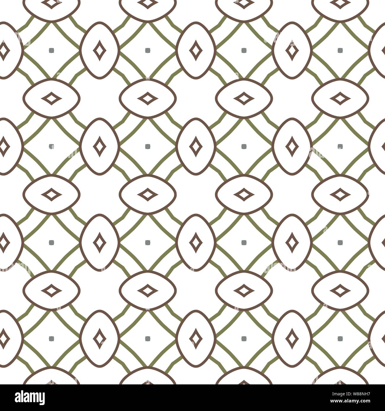 Geometric ornamental vector pattern. Seamless design texture Stock ...