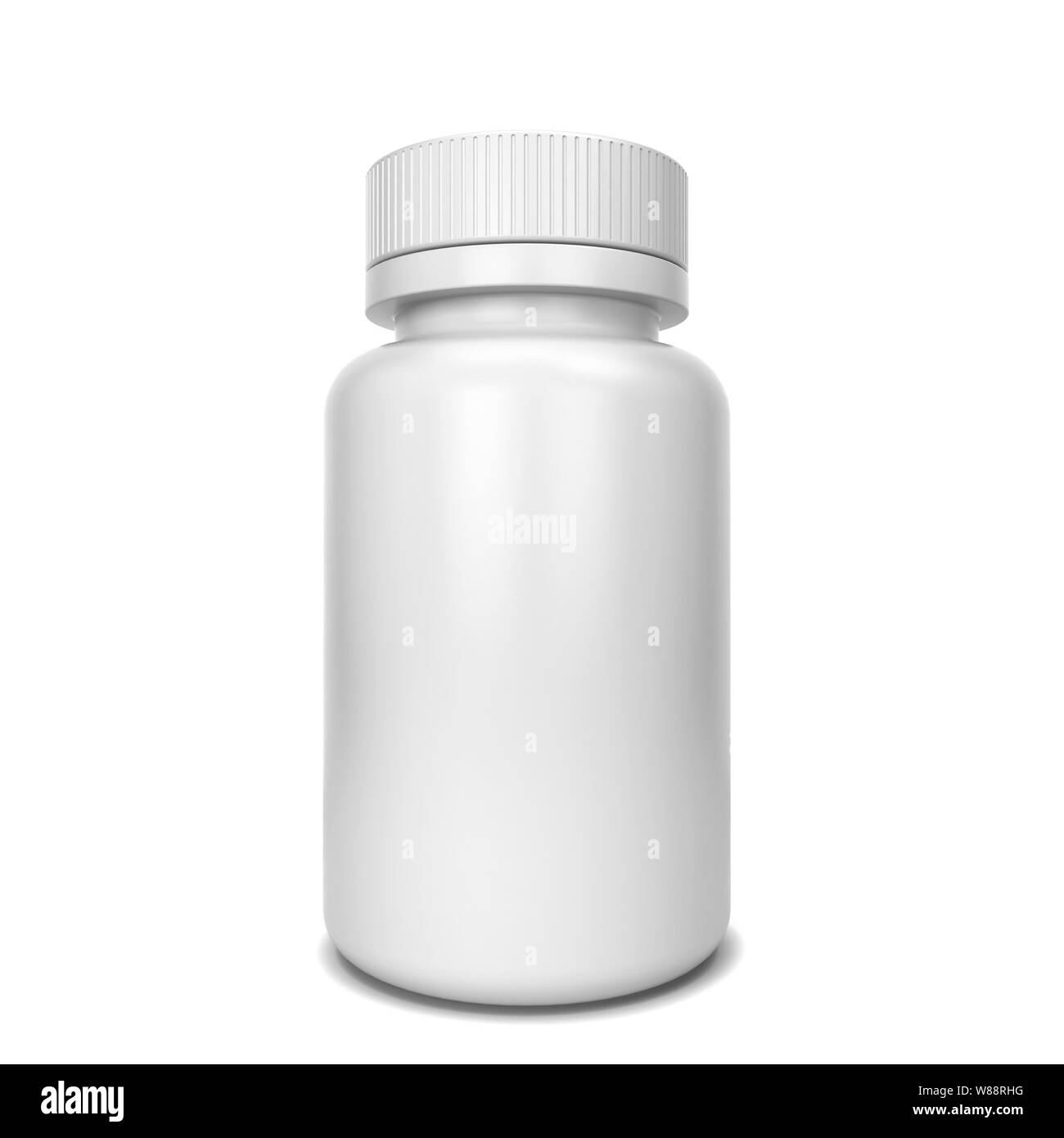 Pill box. 3d illustration isolated on white background Stock Photo