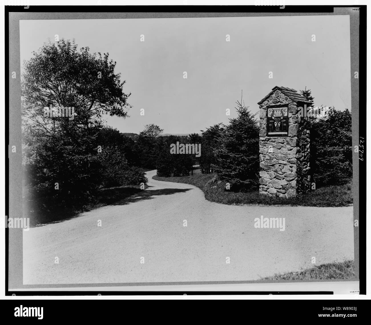 Surprise Valley Farm, Arthur Curtiss James property, Beacon Hill Road