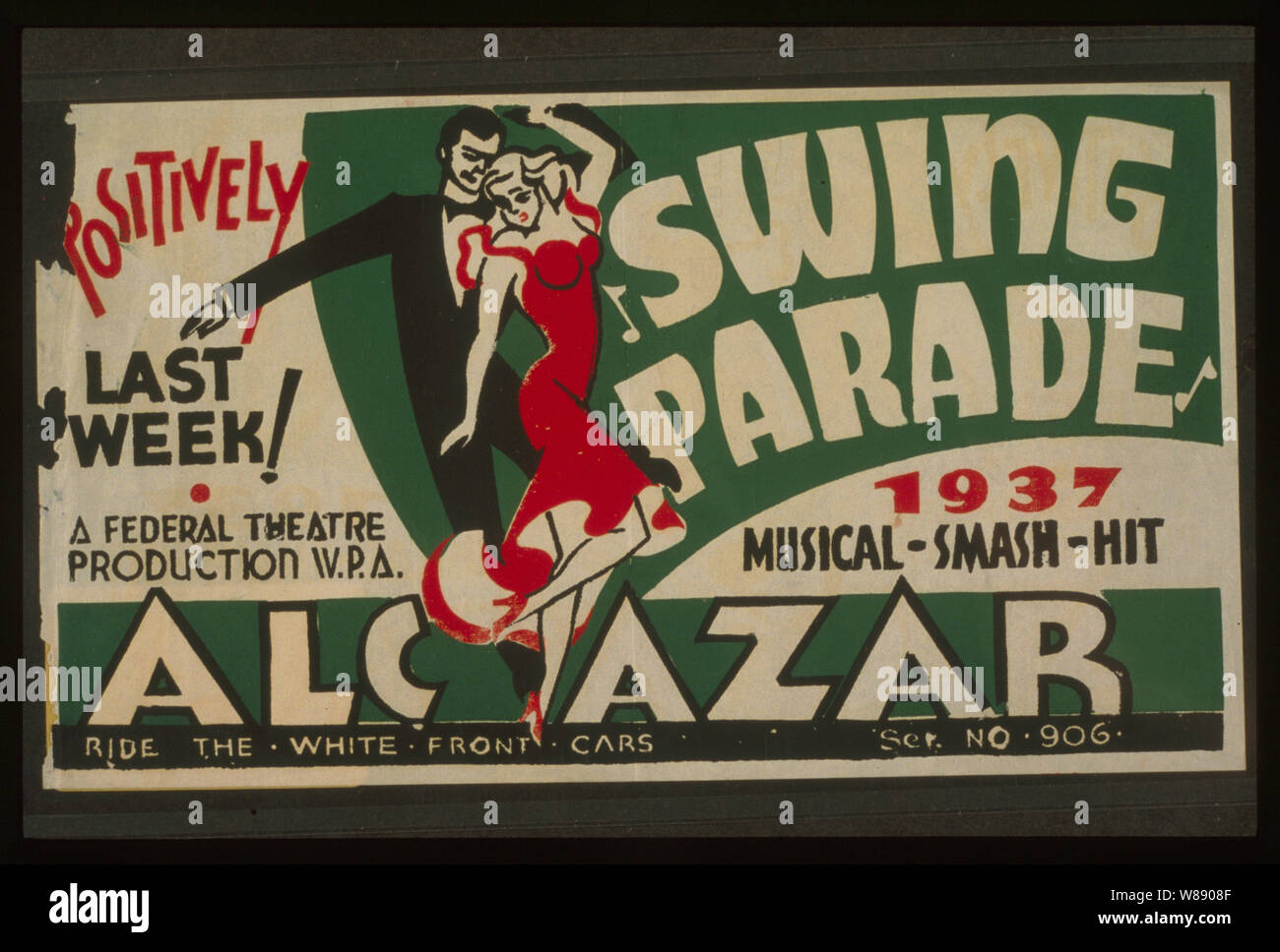 Swing parade 1937 musical smash hit Stock Photo