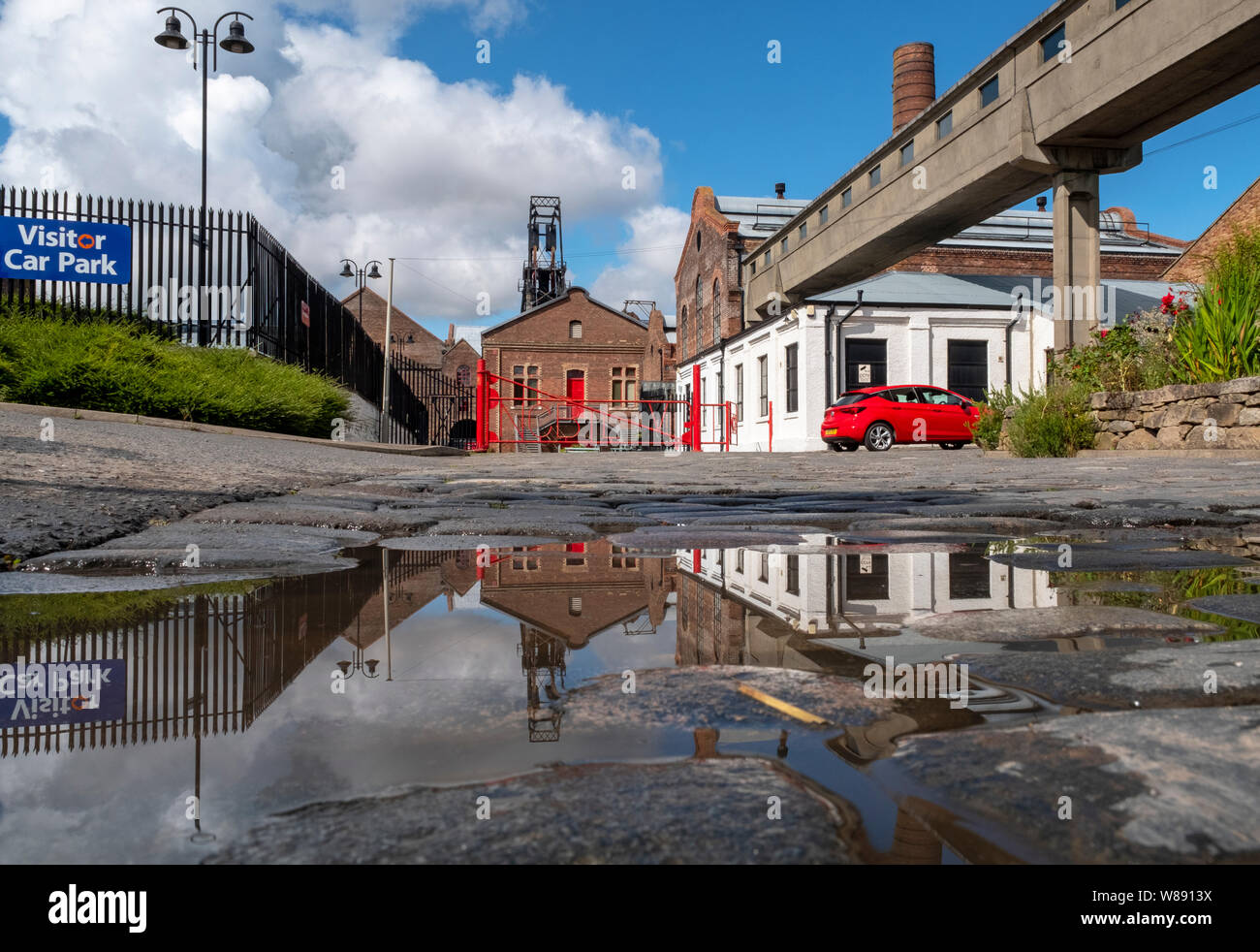 The National Mining Museum Scotland at the Lady Victoria Colliery, Newtongrange, Midlothian, Scotland. Stock Photo