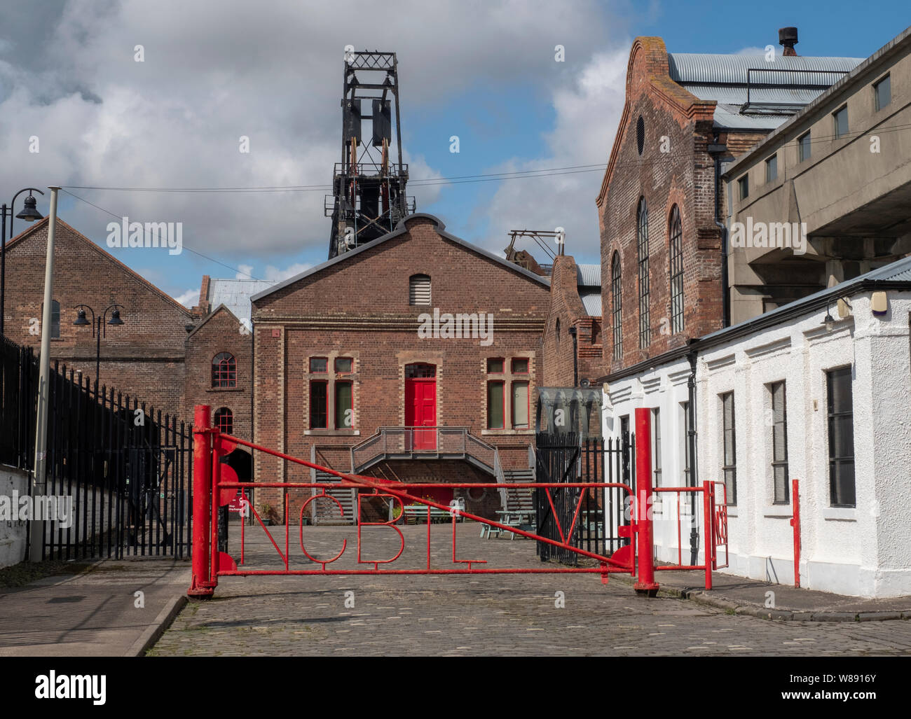 The National Mining Museum Scotland at the Lady Victoria Colliery, Newtongrange, Midlothian, Scotland. Stock Photo