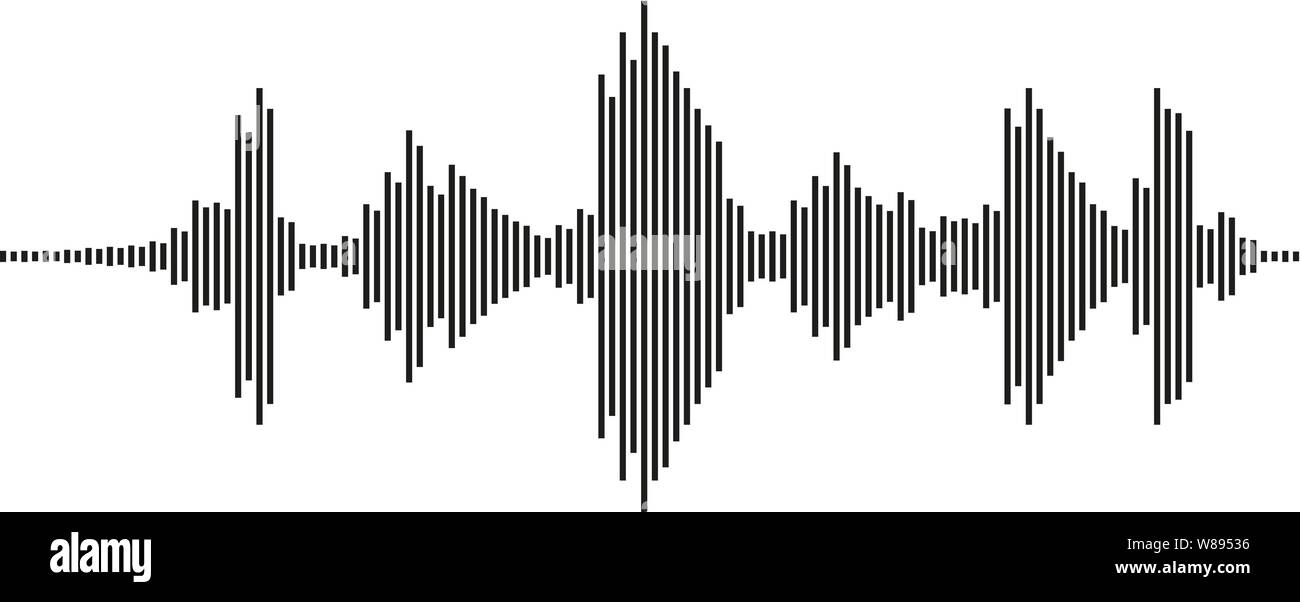 Sound waves vector Stock Vector Image & Art - Alamy