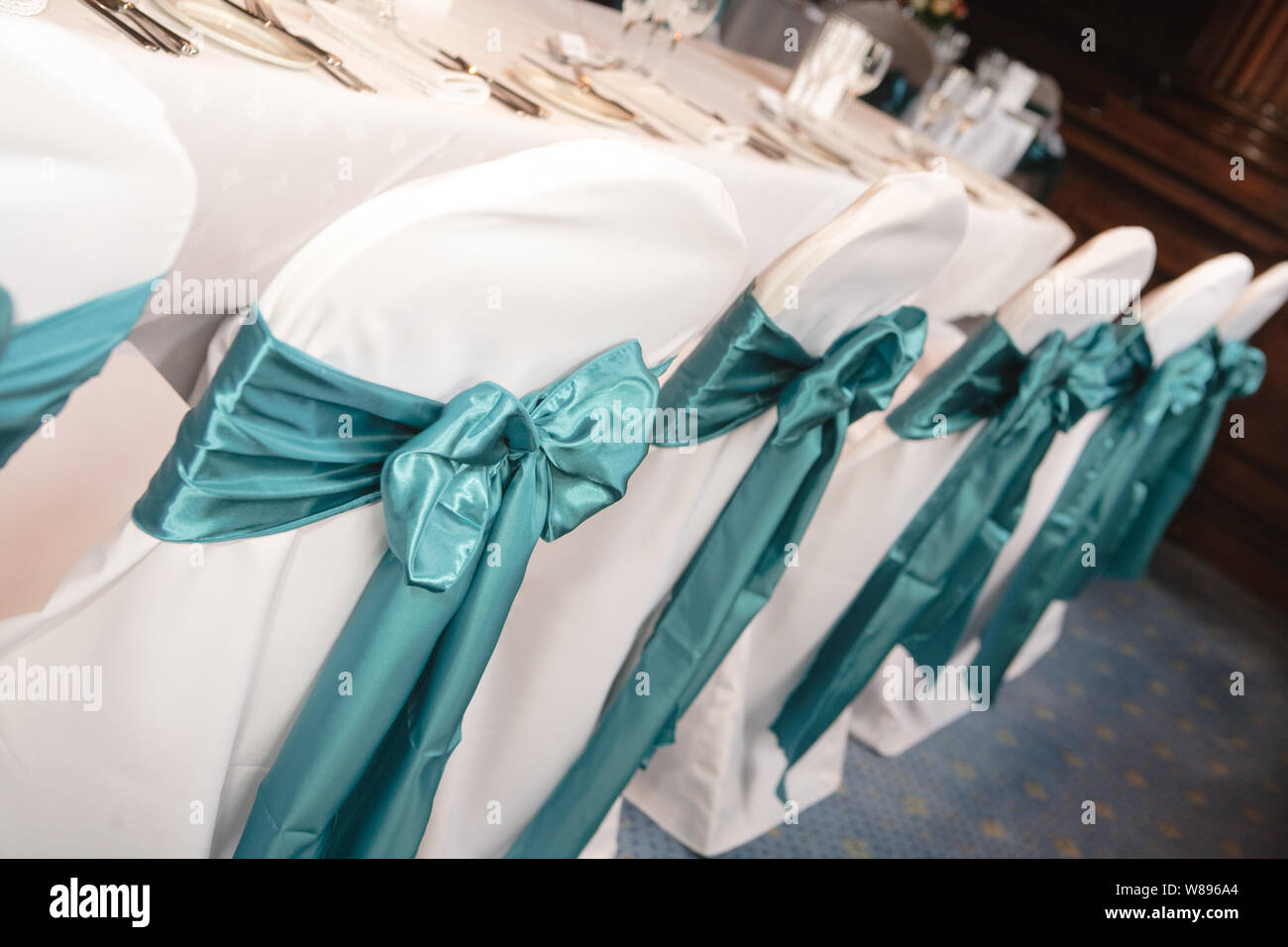 Chair Covers Stock Photo