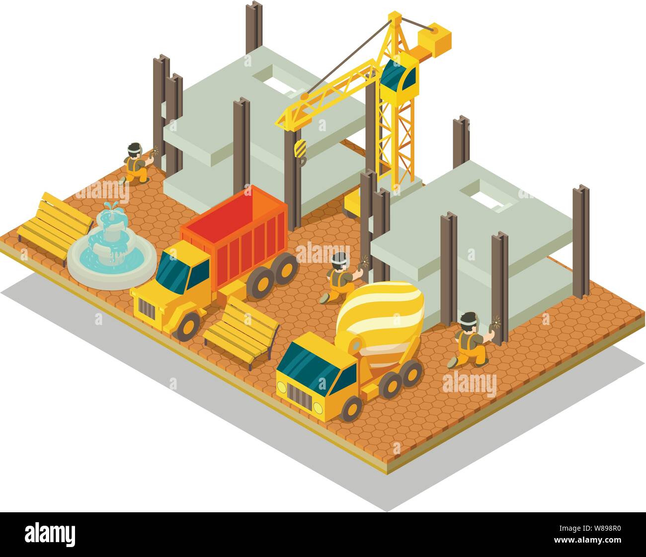 Organization concept banner, isometric style Stock Vector Image & Art ...