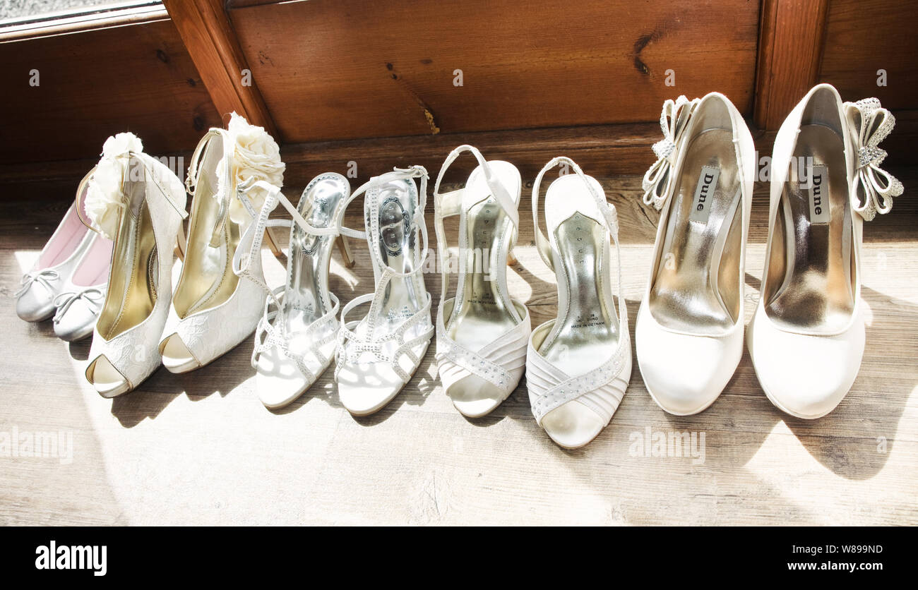 Wedding Shoes Stock Photo