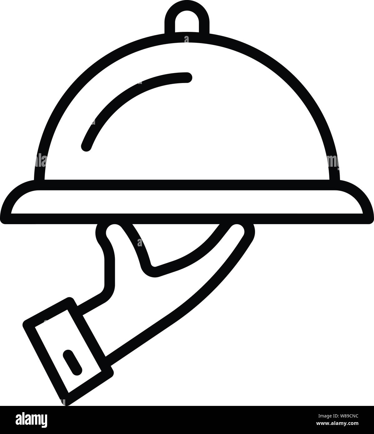 Waiter pot icon, outline style Stock Vector Image & Art - Alamy