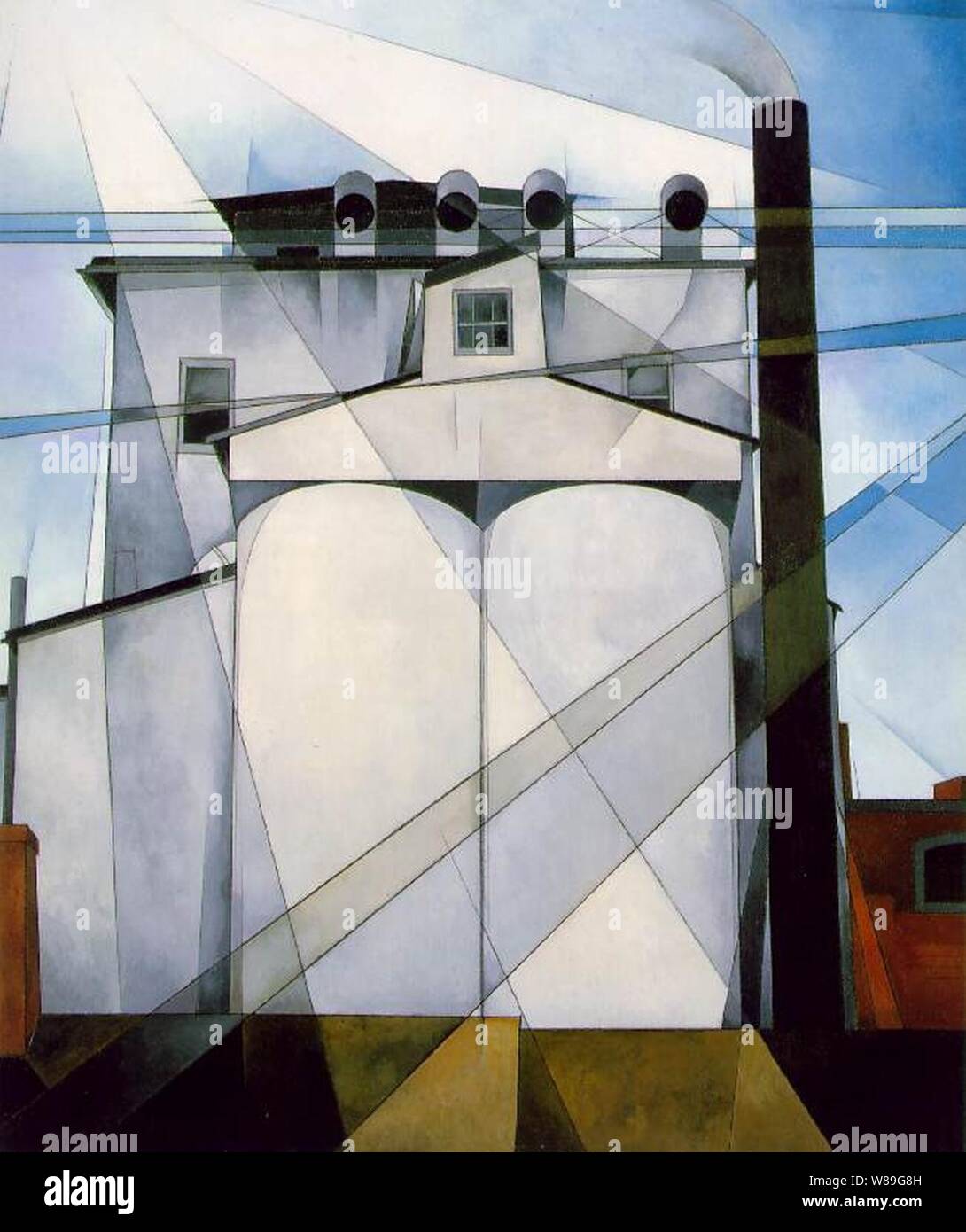Charles Demuth My Egypt Stock Photo - Alamy