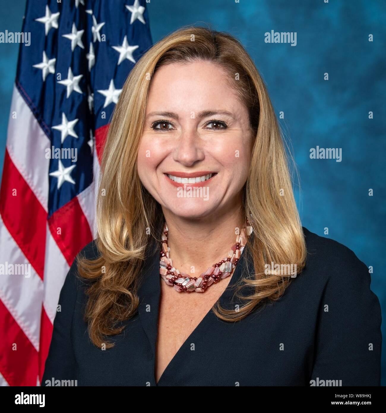 Debbie Mucarsel-Powell, official portrait, 116h Congress (cropped square). Stock Photo