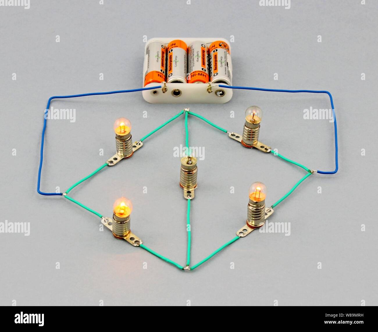 A Simple Electronic Circuit Stock Photo Alamy