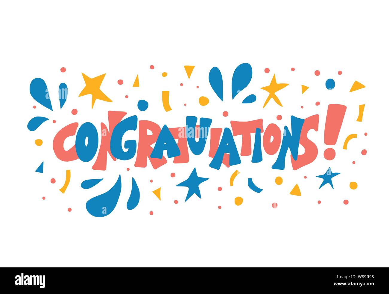 Congratulations Bubble Letters