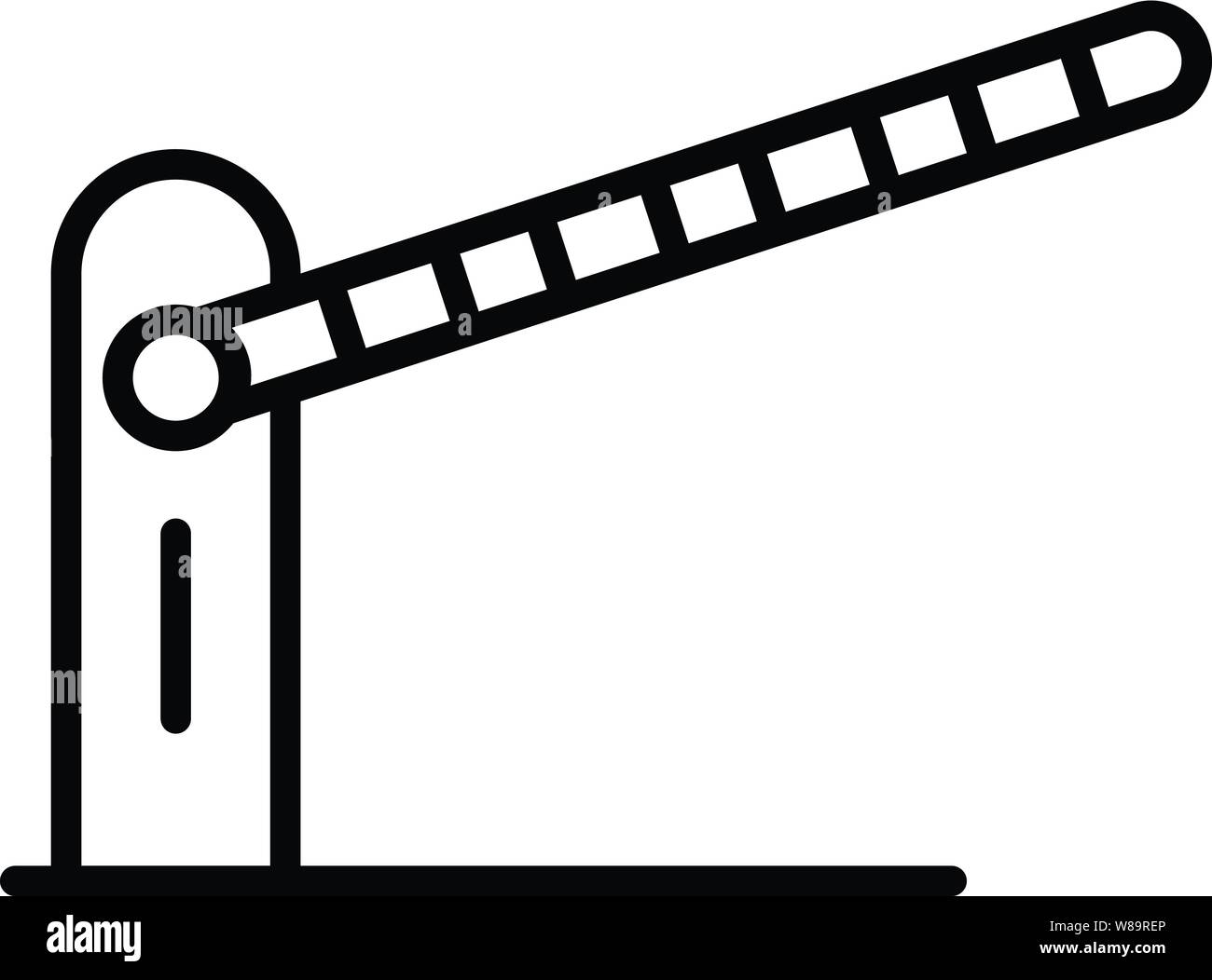 Road barrier icon, outline style Stock Vector Image & Art - Alamy