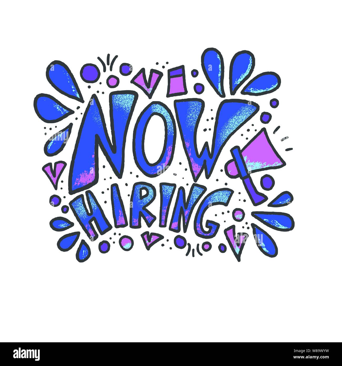 Now hiring social media post template hi-res stock photography and ...
