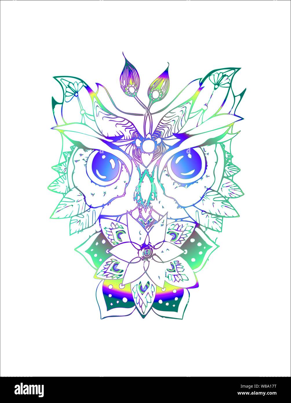 Mandala owl nature rapacious HD phone wallpaper  Peakpx