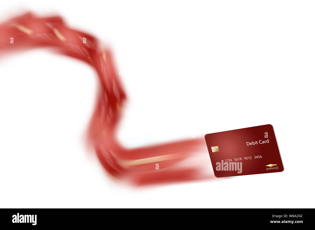 Here is a generic credit card or debit card Stock Photo - Alamy