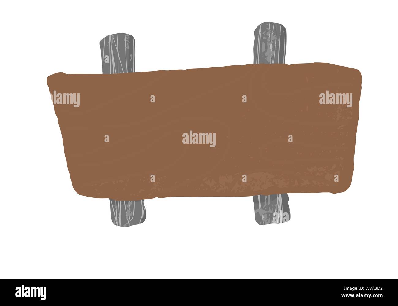 Sign plate isolated. Vector badge for text Stock Vector Image & Art - Alamy