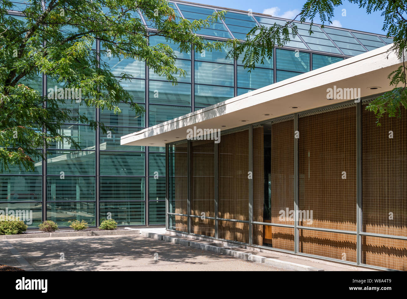 Irwin Conference Center, designed by Eero Saarinen Stock Photo