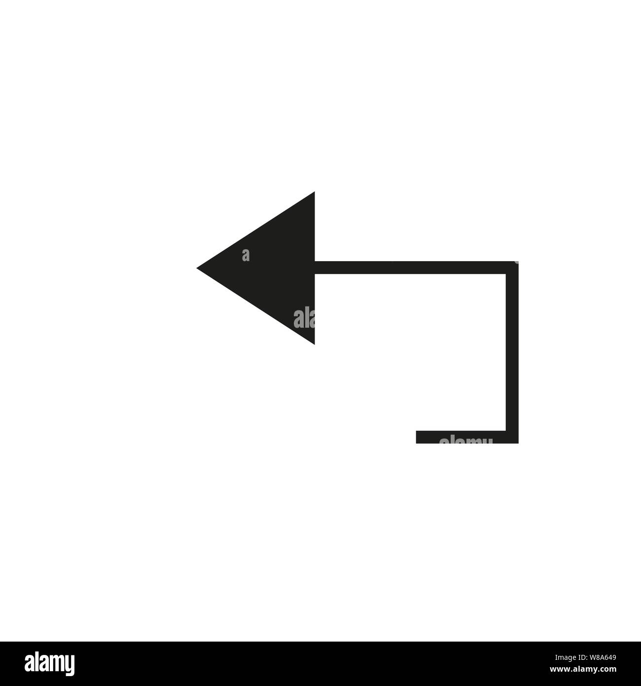 Arrow icon collection in outlined or line art style, editable stroke ...