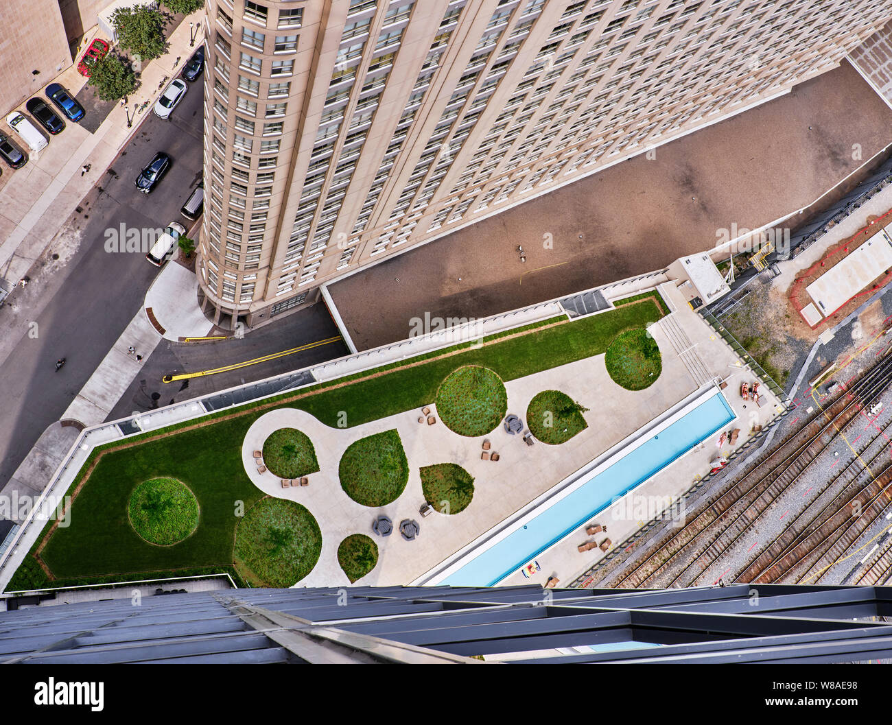 Condominium roof deck, Toronto Stock Photo - Alamy - Condominiums With Roof Deck Leasing