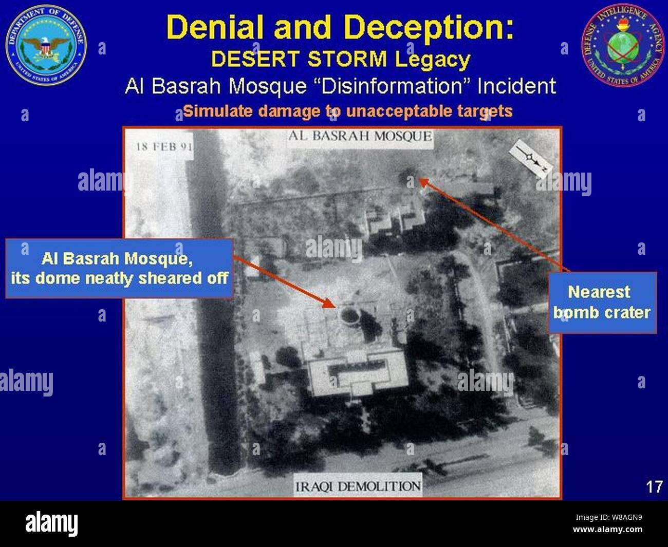 Denial and Deception Desert Storm LegacyAl Basrah Mosque