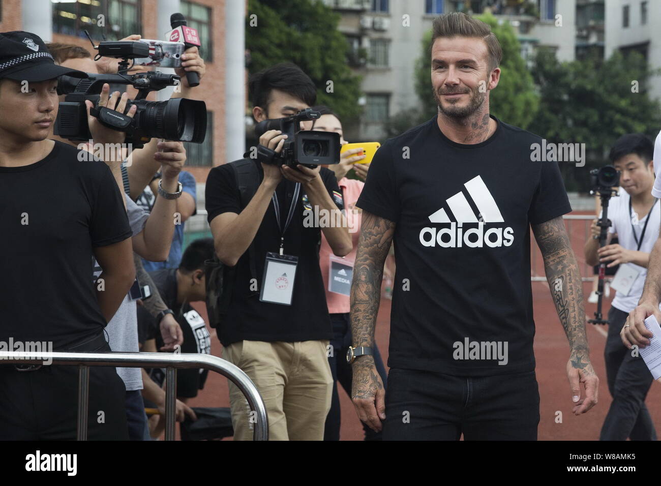 david beckham adidas t shirt