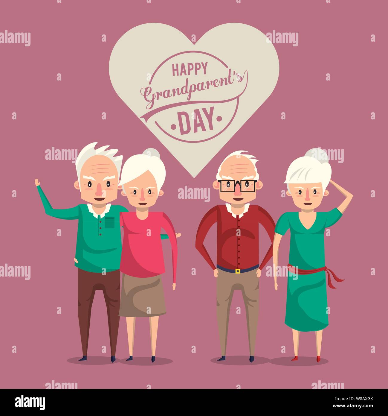 happy parents day card drawing