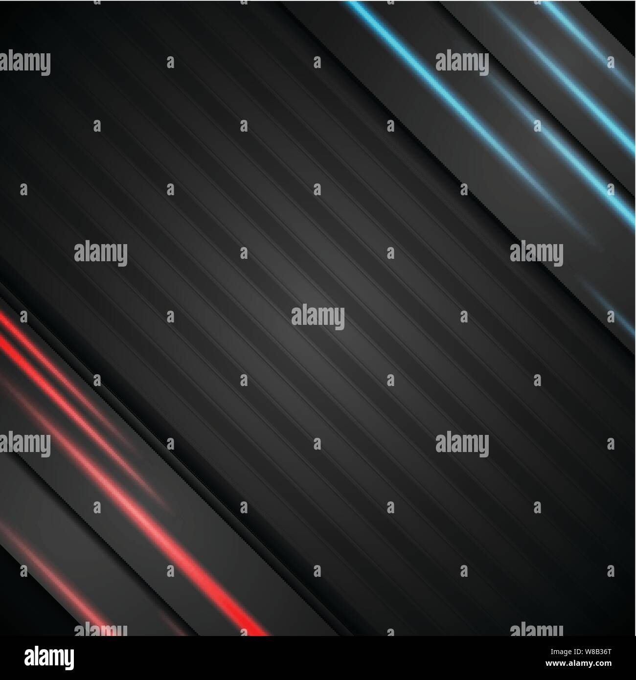 Black abstract corporate background with glowing lines. Vector design ...