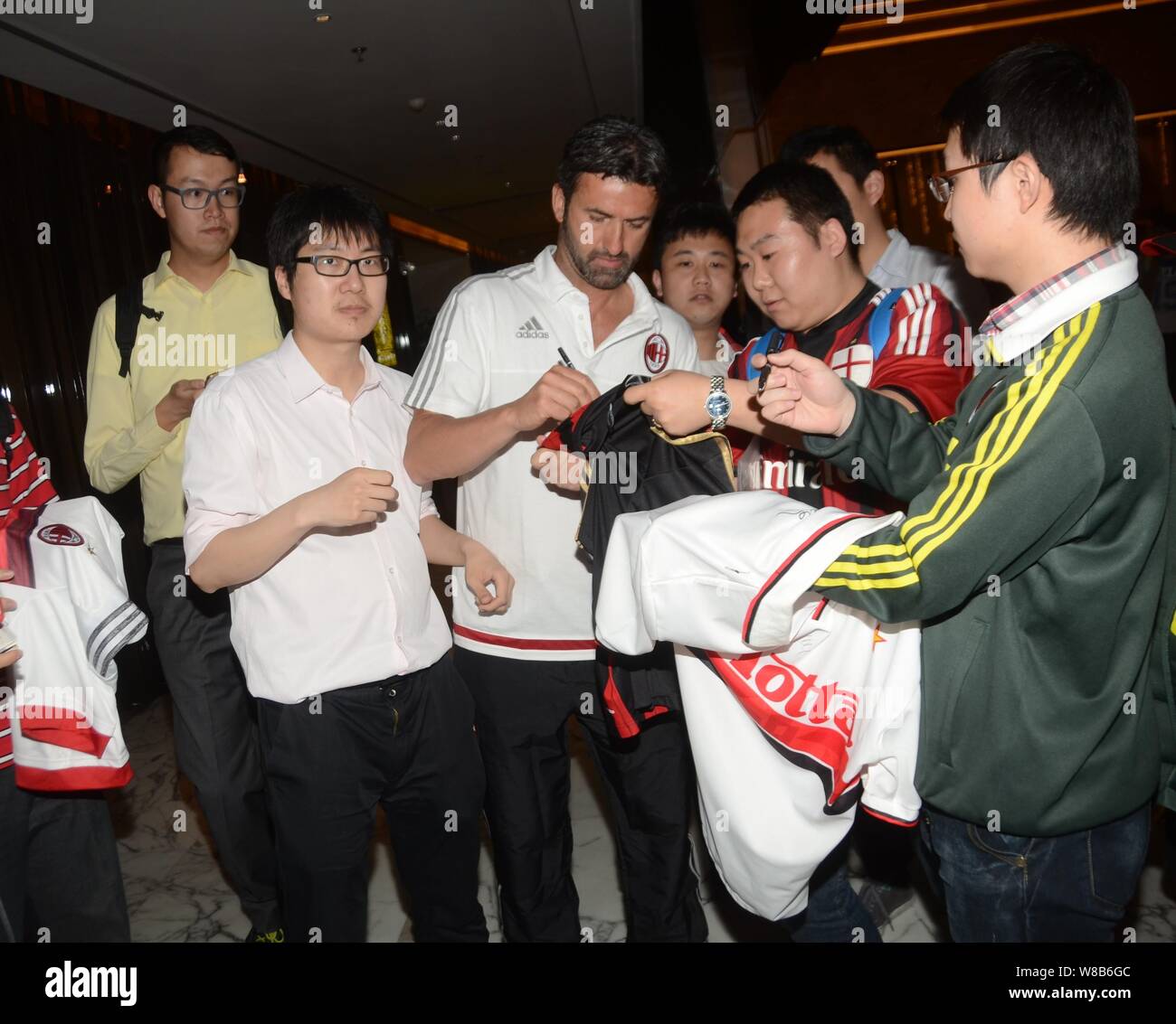 Italian Football Star Christian Panucci Center Signs - 