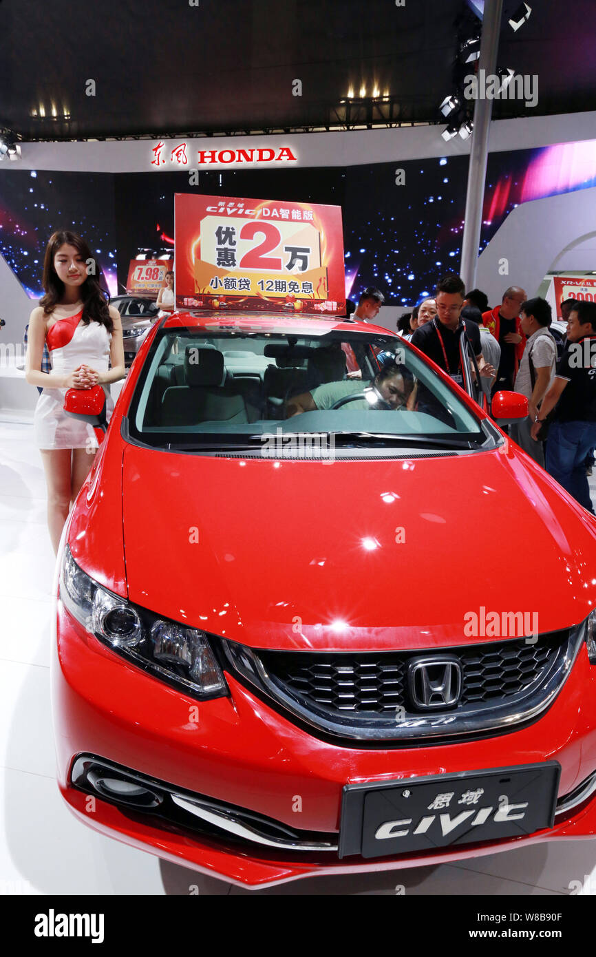 Honda Civic Sedan High Resolution Stock Photography and Images - Alamy