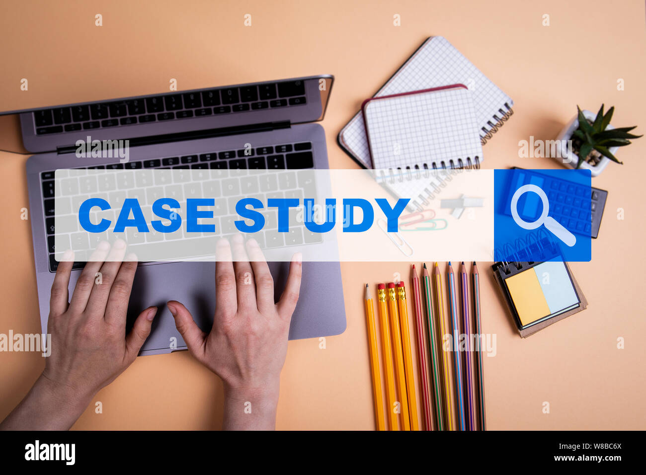 Case Study concept Stock Photo Alamy