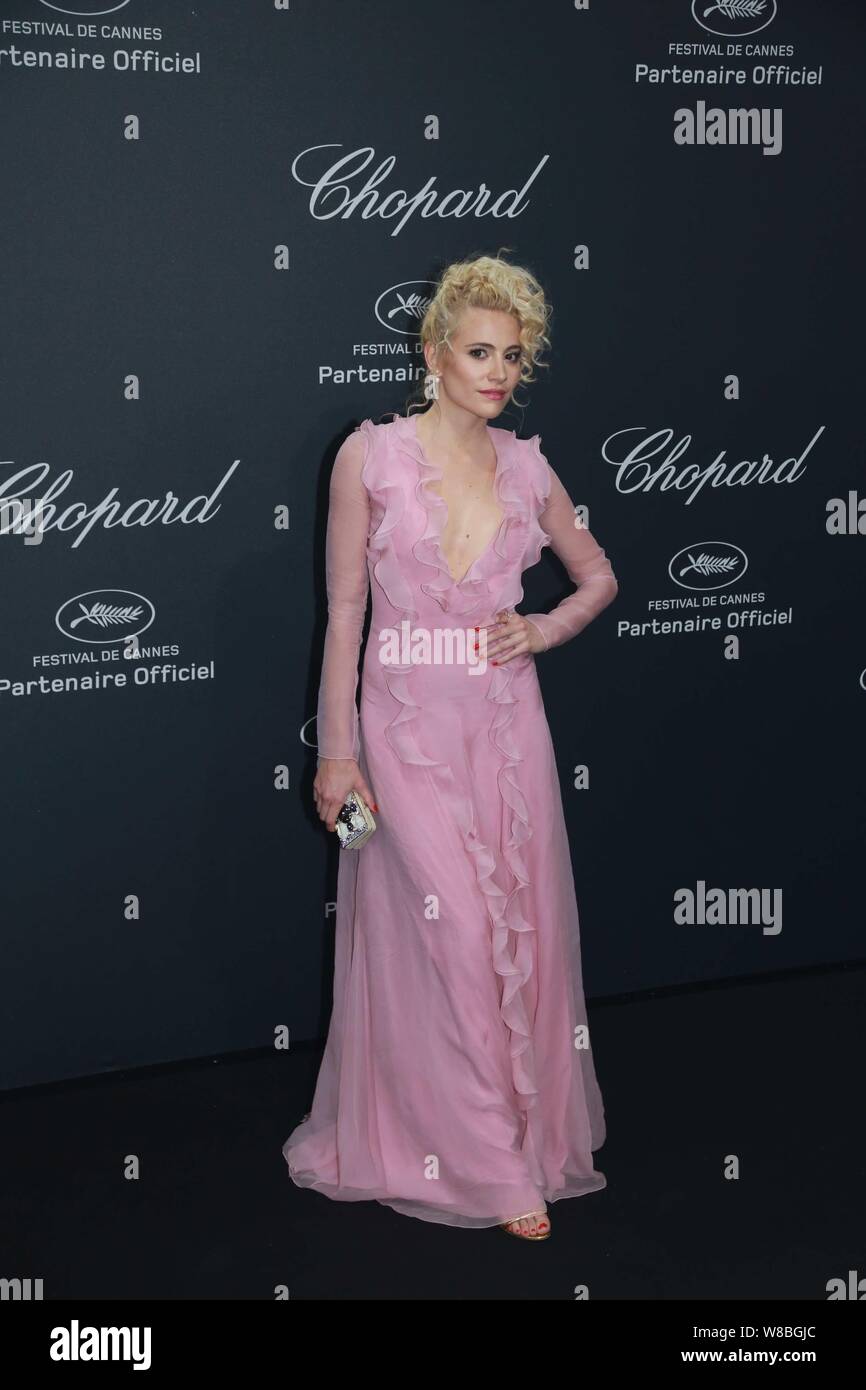 English singersongwriter and actress Pixie Lott arrives for the