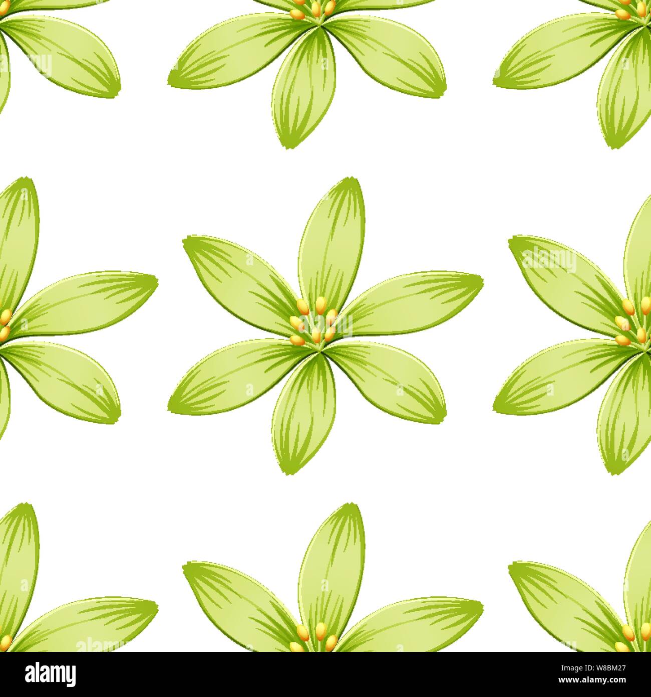 Seamless design pattern isolated on white illustration Stock Vector ...
