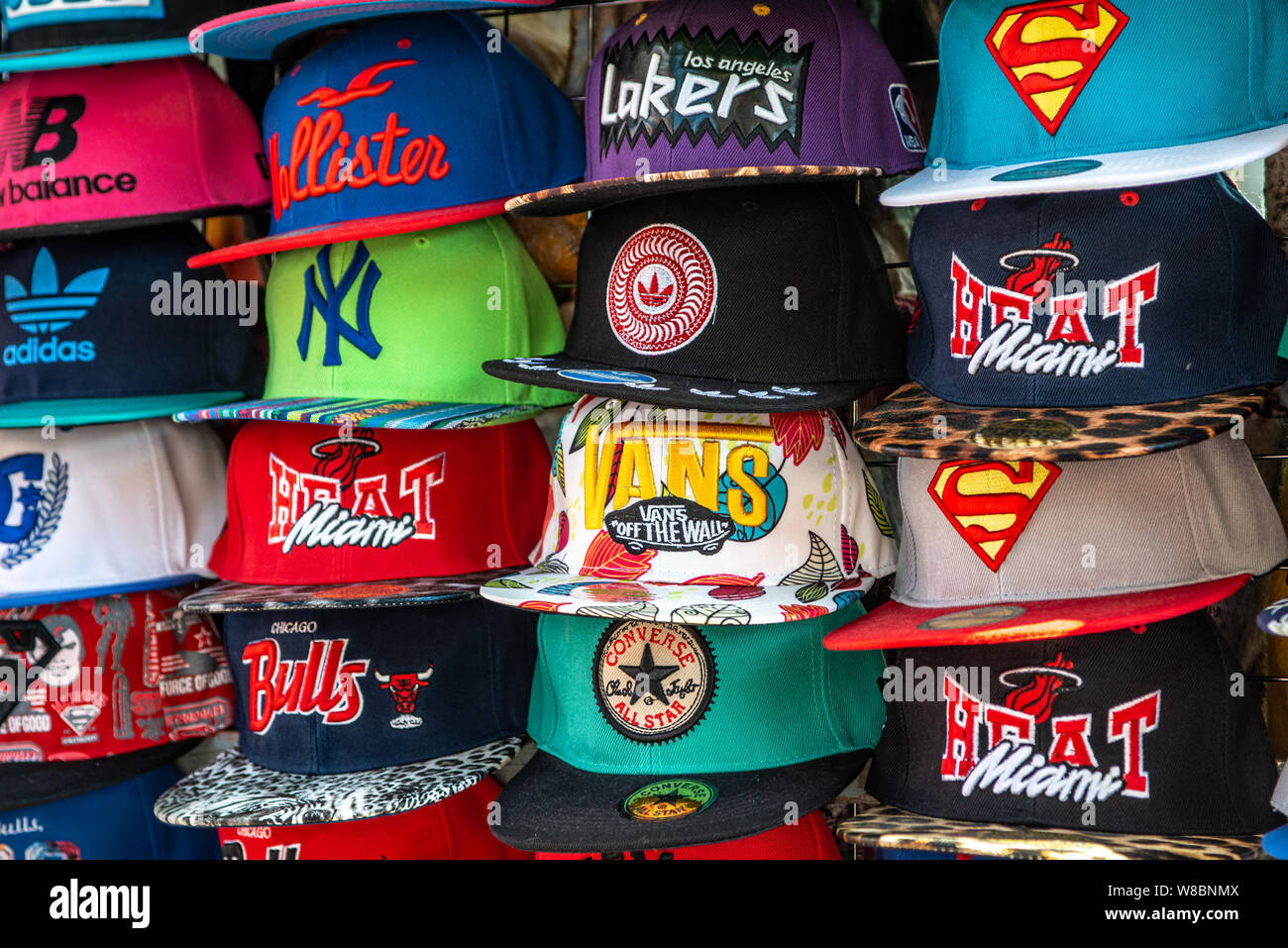Baseball Caps Shop High Resolution Stock Photography and Images - Alamy