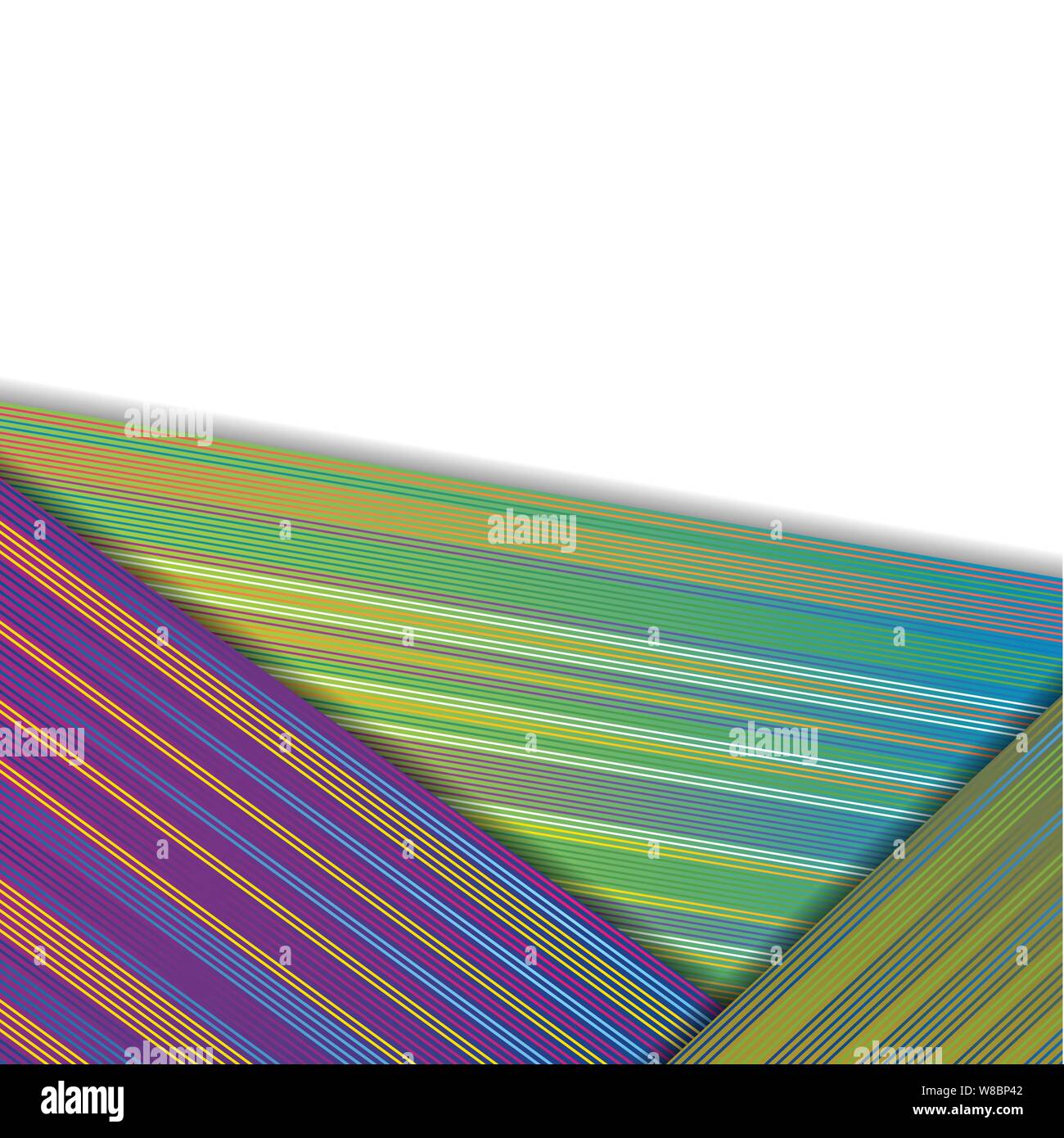 Colorful lines abstract corporate background. Vector design Stock ...
