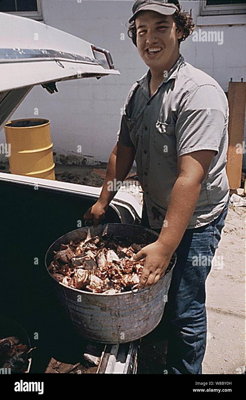 Des Allemands Catfish Tub Stock Photo Alamy