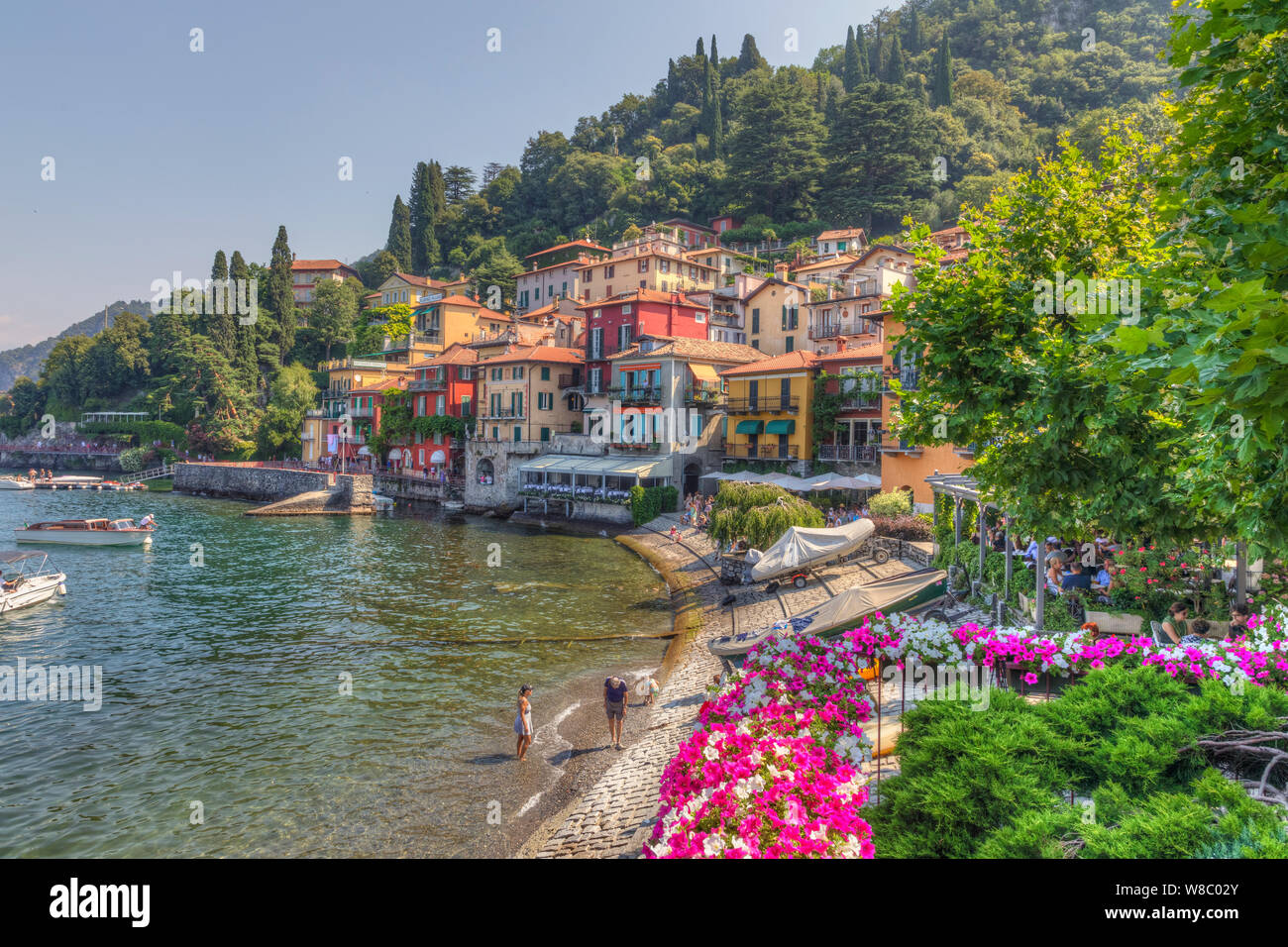 Varenna, Lake Como, Lombardy, Italy, Europe Stock Photo
