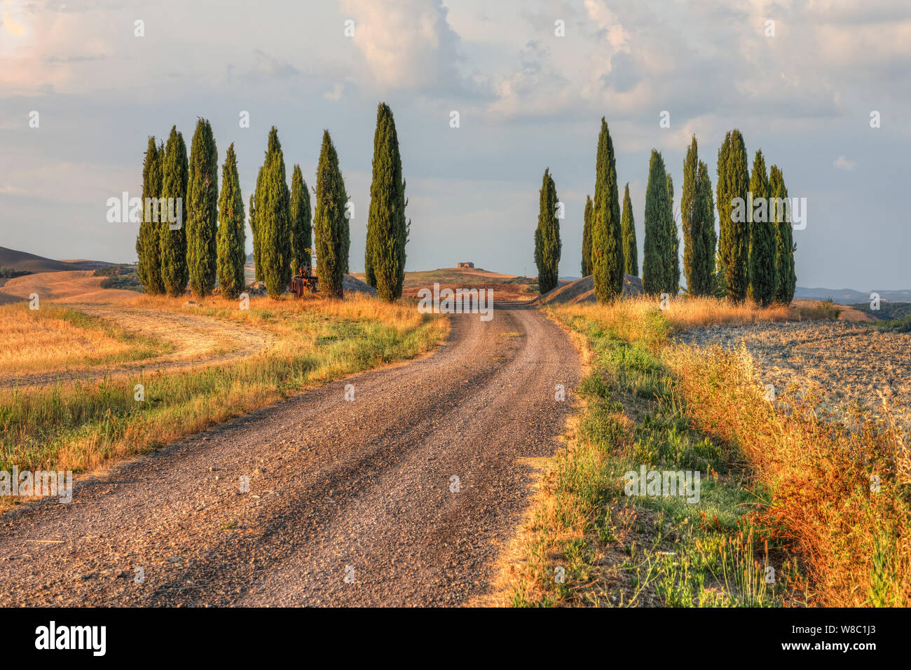 San Quirico, Tuscany, Italy, Europe Stock Photo