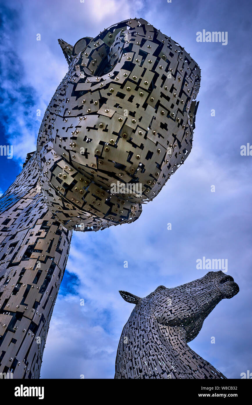 The Kelpies (KLB Stock Photo Alamy