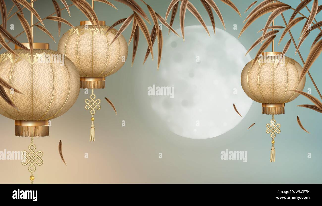Mid Autumn Festival Stock Vector Image & Art - Alamy