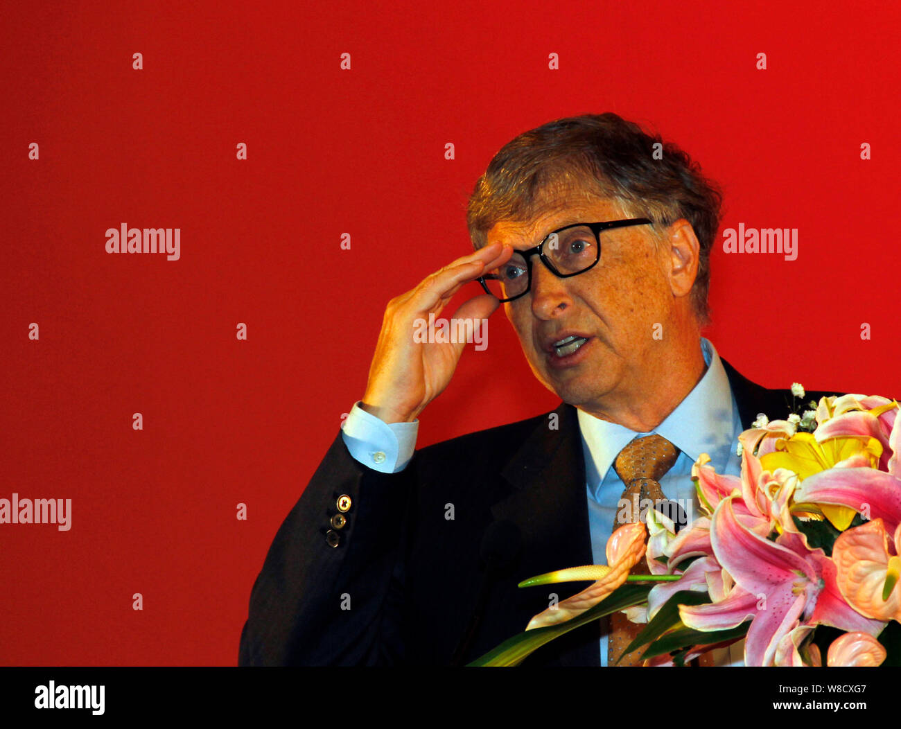 Bill Gates, co founder of Microsoft and co chair of the Bill & Melinda